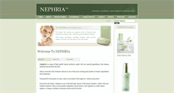 Desktop Screenshot of nephria.co.uk